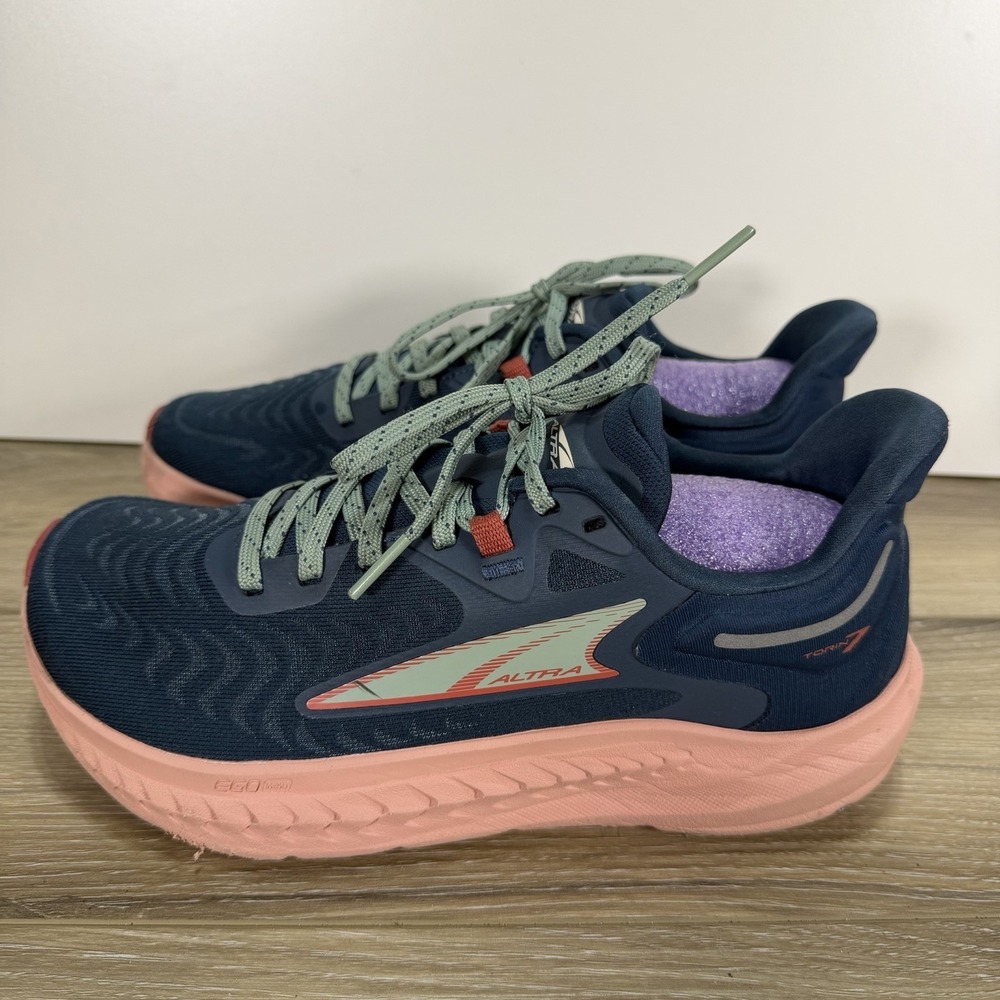 Women's Altra Torin 7, Deep Teal/Pink, 7 B Medium US